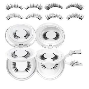 Magnetic Eyelash Set 4 pairs with Applicator